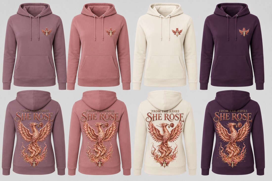 From the Ashes She Rose Hoodie
