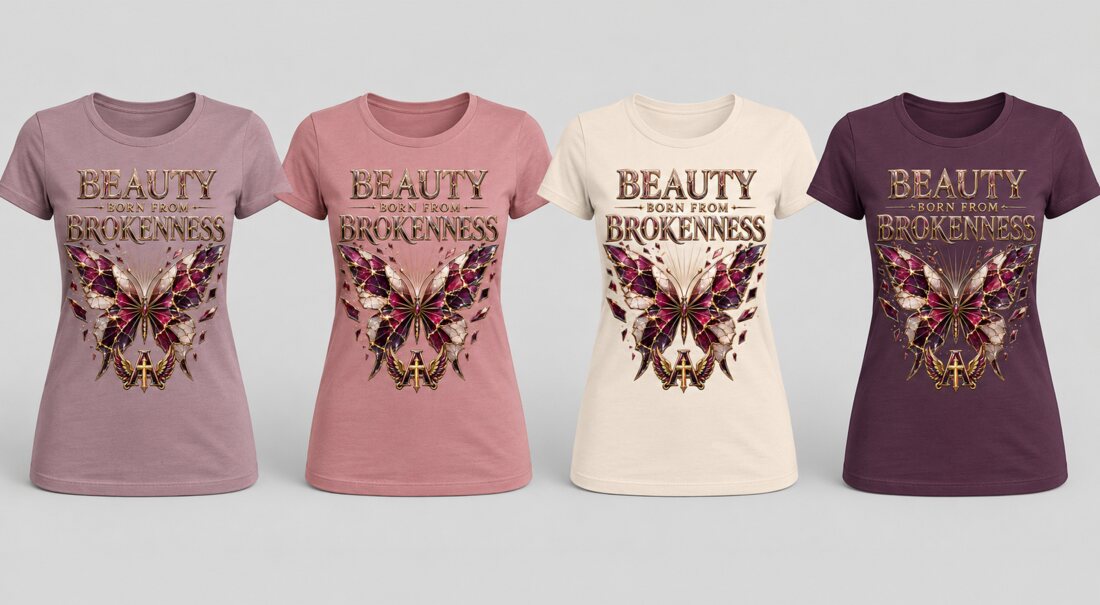 Beauty Born from Brokenness Tee