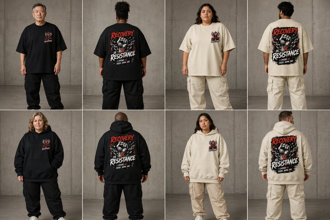 Recovery Is Resistance Tee